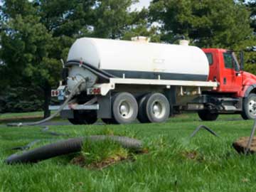Septic pumping services.